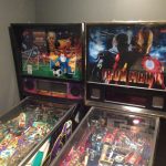 World Cup Soccer and Iron Man pinball machines