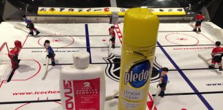 How to clean your Chexx Bubble Hockey