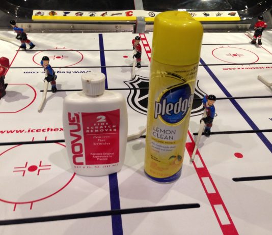 How to clean your Chexx Bubble Hockey