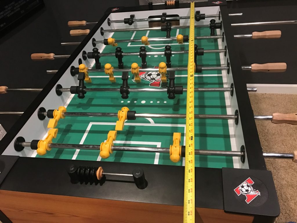 How much room do you need for a Foosball table? Game Room Info