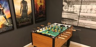 How much room do you need for a Foosball table?
