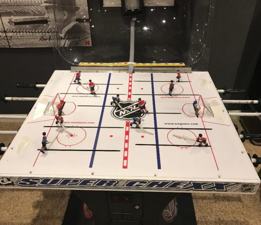 Removing the ice on a Chexx Bubble Hockey