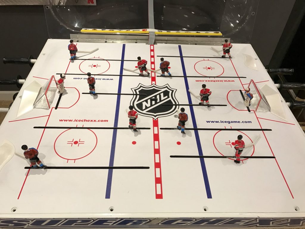 Putting Numbers and Names on Chexx Bubble Hockey Players Game Room Info