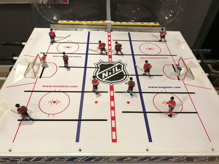 Putting Numbers and Names on Chexx Bubble Hockey Players Game Room Info