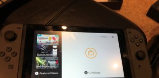 Using Nintendo Switch on a mobile hotspot Nintendo Switch Home Screen