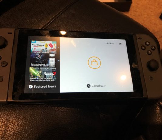 Using Nintendo Switch on a mobile hotspot Nintendo Switch Home Screen