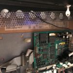 Routing the pinball subwoofer cable