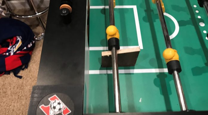 Replacing Tornado Foosball Men wood block used to add and remove foosball players