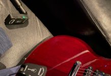 Rocksmith Wireless Guitar Adapter Rocksmith Wireless Guitar Adapter On Gibson SG