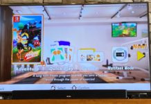 Ring Fit Adventure for Switch Review Ring Fit Adventure starting screen