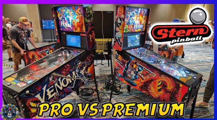 Venon Pro vs Premium Pinball Machine